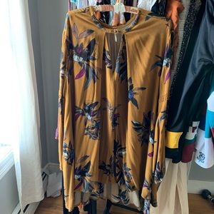 Free People tree swing tunic dress